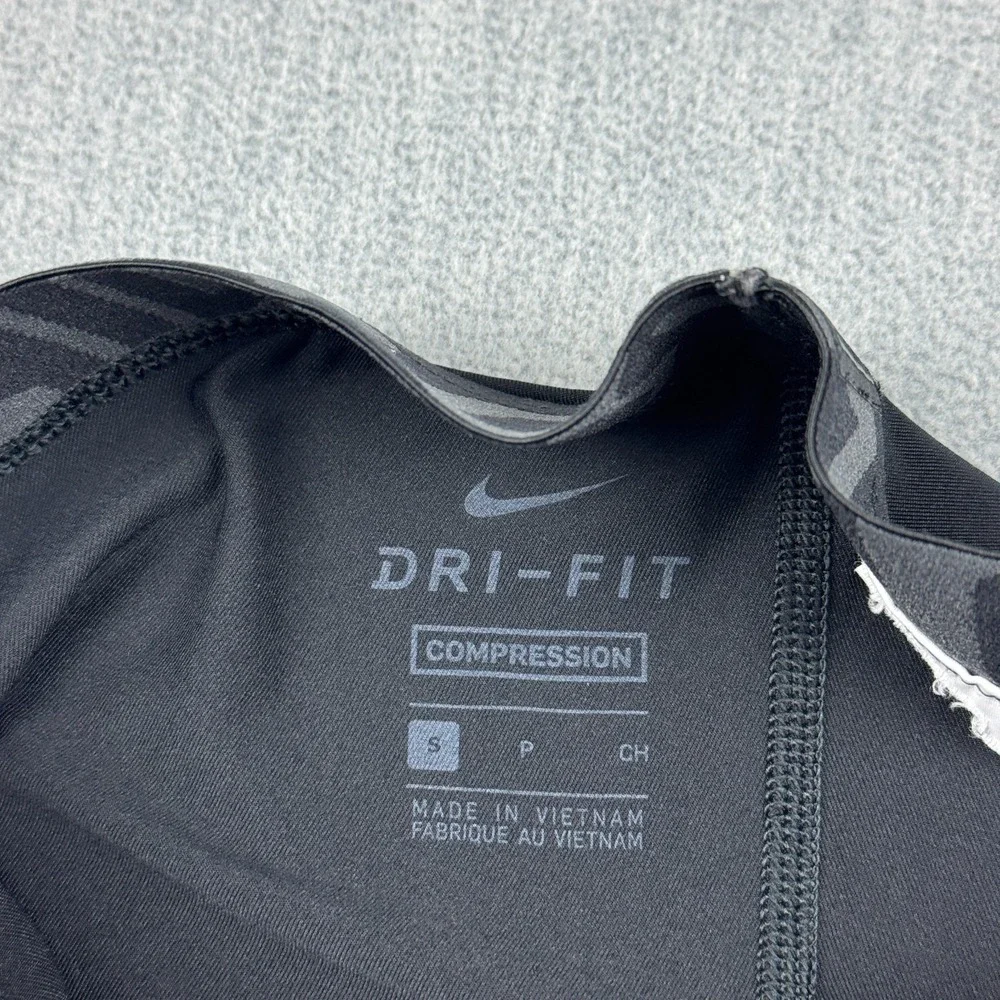 Nike Pro Compression‎ Tight Mens Small Black Training Athletic Gym 838055-010